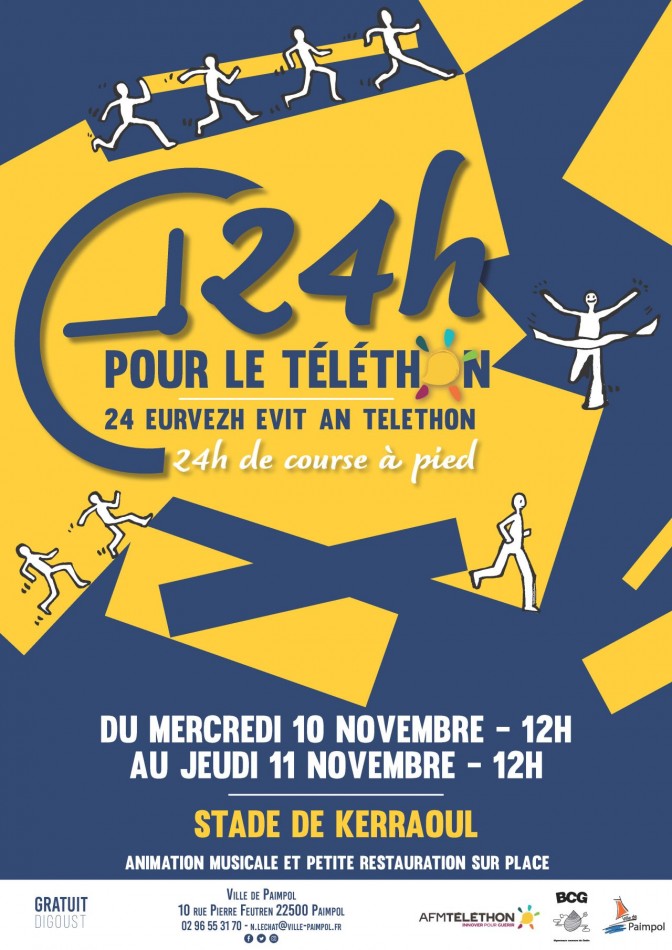 Image de l'actu 'Ville de Paimpol - Course solidaire pour le Téléthon'